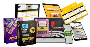 Kit ;maquina de conteudos